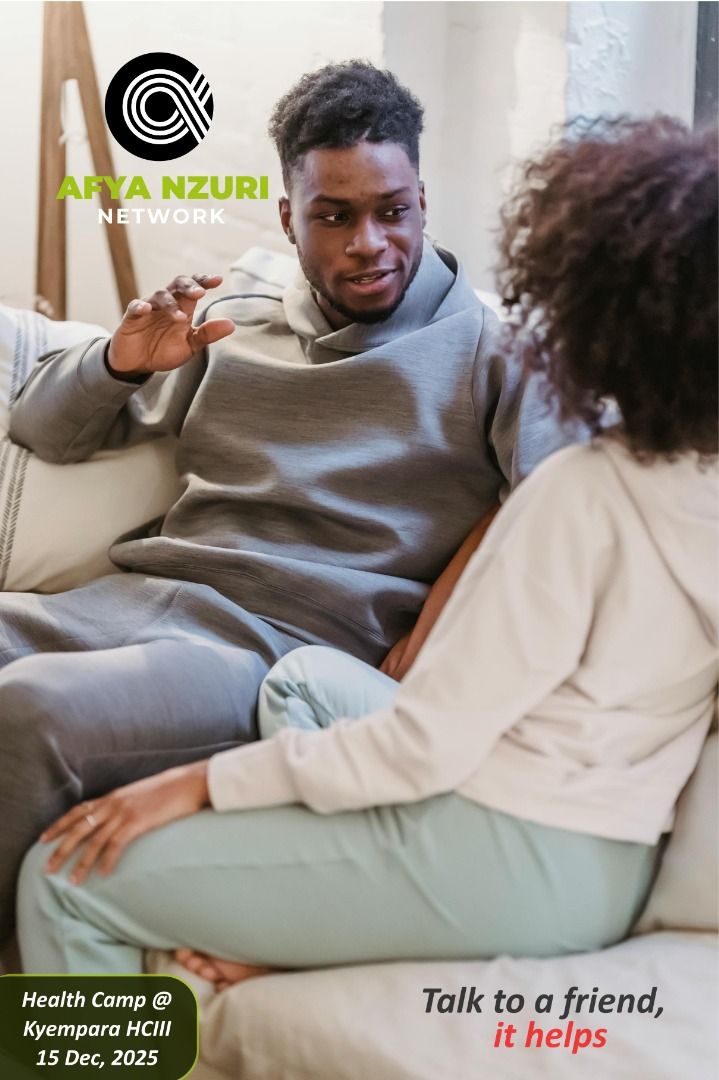 Talk to a friend; it helps